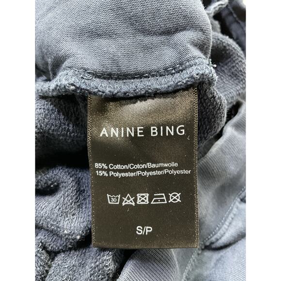 Anine Bing 'Tyler' Navy Lounge Pants Size S - Picture 4 of 5